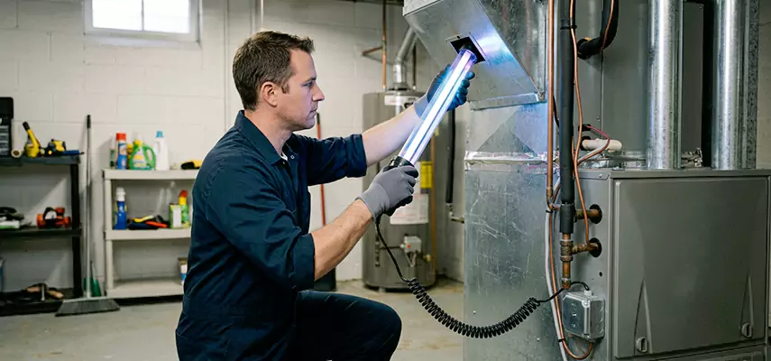 West Palm Beach Package Unit UV Light Installation