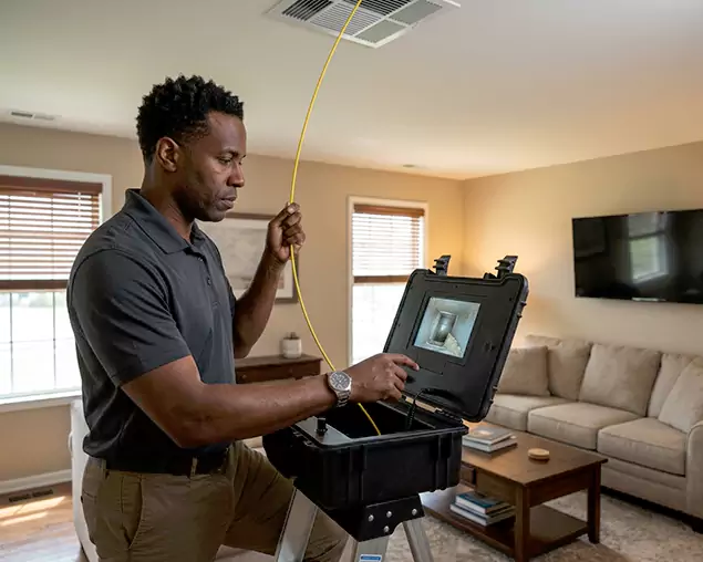 See Inside Your Ductwork Before Cleaning or Repair in West Palm Beach, FL